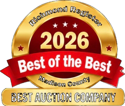Richmond Register Best of the Best 2026, Best Auction Company, Madison County